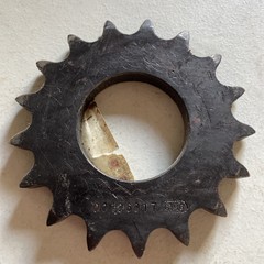 G & G 6017x, 001060176 Weld a sprocket 17 Tooth 60 chain