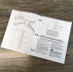 New Holland 273 Baler Service Manual Parts Catalog Operators Repair Shop