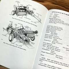 Operators Manual Parts Catalog Set for John Deere 14T Square Baler Service Book