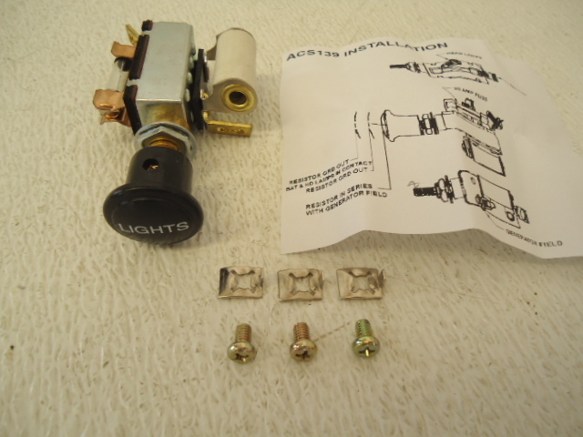 NEW Light Switch 3 position Original Style For John Deere A B L LA G D H BO BR