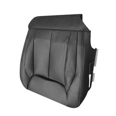 Driver Side Bottom Leather Seat Cover Black Perforated Cadillac DTS 2006-2011