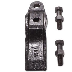 8 1324720 Bucket Teeth CAT 277 287 297 287B Unitooth Dig w/ Bolt Nut Retainer