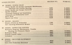 Case 584C 585C 586C Forklift Service Parts Operators Manual Set Overhaul Binder