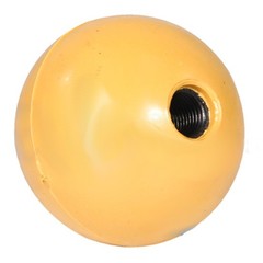 (1) One New Aftermarket Replacement Yellow Shift Lever Knob Fits John Deere