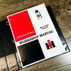 Farmall International 504 & 2504 Tractor Service Manual Repair Shop Book Ih