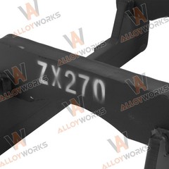 ALLOYWORKS Black Track Guide Guard Fits Hitachi Excavator ZX270