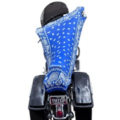 THIGHBRUSH® – AZUL – Water Repellent Motorcycle Cover and Sunshade