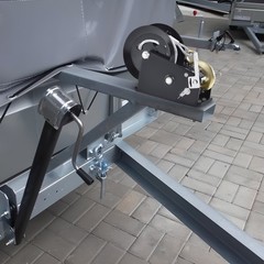 Hand Winch, 3500 lbs Pulling Capacity, Boat Trailer Winch Heavy Duty Rope Crank