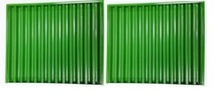 2 Painted side screen grill for John Deere 1020 1520 1530 2040 2240 820 1120
