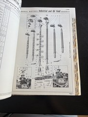 General Motors Diesel Parts Book For Industrial & Oil Fields Twin Quad Models
