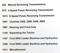 Ford 3400 3500 4400 4500 Backhoe Loader Tractor Service Repair Parts Manual Shop