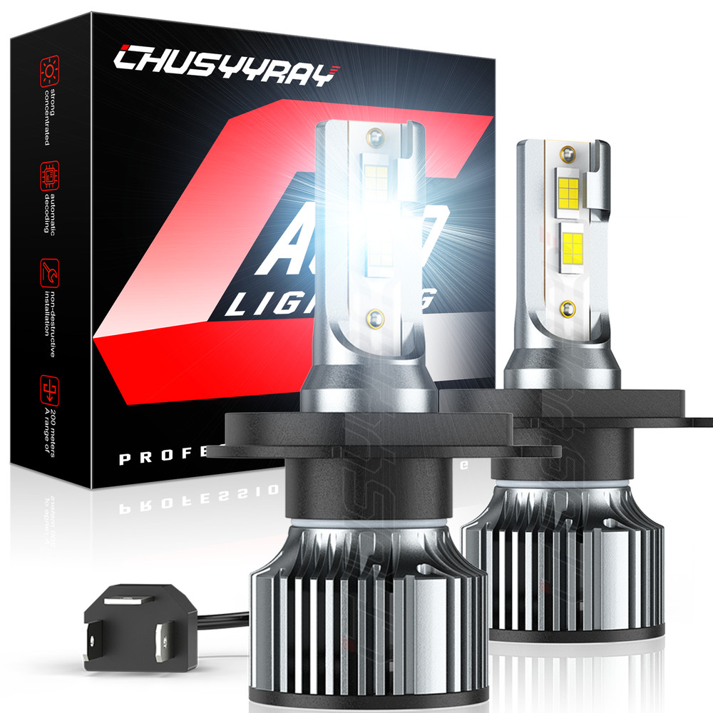 2 Ultra Bright Hi/Lo LED headlight bulbs Fit Deere 6320, 6420, 6320L 6420L 6520L
