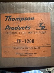 NOS 1941-58 Allis Chalmers Tractor 4 cyl WC, WD, WF WD45 exc. diesel Water Pump