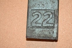 Vintage Ideal 22lbs Weight Ballast Bar, 21.5″ – Tractor, Equipment, Machinery