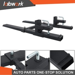 Labwork 60″ 4000lbs Pallet Forks Clamp on Tractor Forks Adjustable Bucket Forks