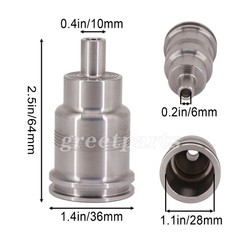 6X Fuel Injector Sleeve Cup Set 21515329 21401136 for Volvo D13 D11 D16