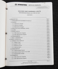 INTERNATIONAL NAVISTAR 9200 9300 9400 Semi Truck Tractor Service Manuals