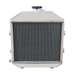 2Row Radiator Fit Ford New Holland Compact Tractor 1300 W/ Cap SBA310100211