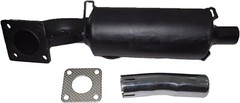 Muffler & Exhaust pipe W/Gasket COMPATIBLE WITH Kubota 15262-12110, 66711-54110