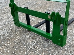 48″ Root Grapple Bucket and 42″ Long Pallet Forks Attachment -John Deere 400/500