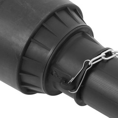 PTO Shaft PTO Driveshaft 1-3/8″ 6 Spline/Round T4 Black 30-39″ for Tractor