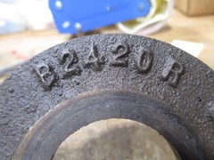 JOHN DEERE B, TRANS. COUNTER SHAFT SPACER #B2420R, USED ORIGINAL GOOD CONDITION