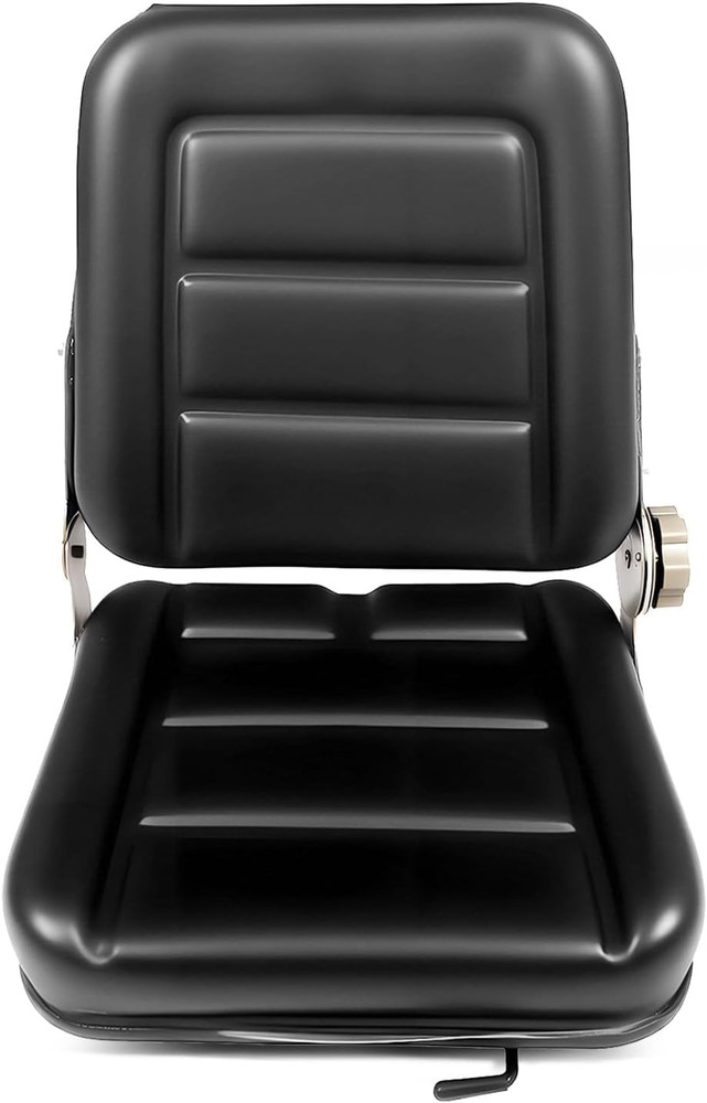 Universal Tractor Seat with Adjustable Backrest and Slide Compatible with Forkli