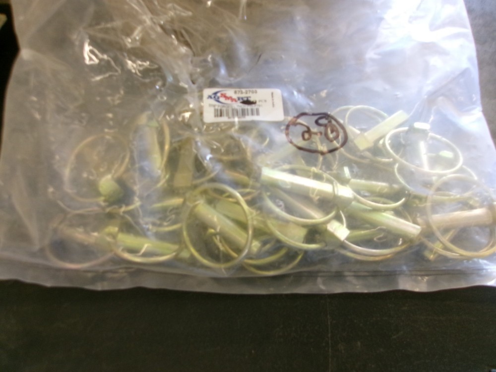 LOT OF 28 AFTERMARKET 873-2703 LYNCH PINS WITH RING