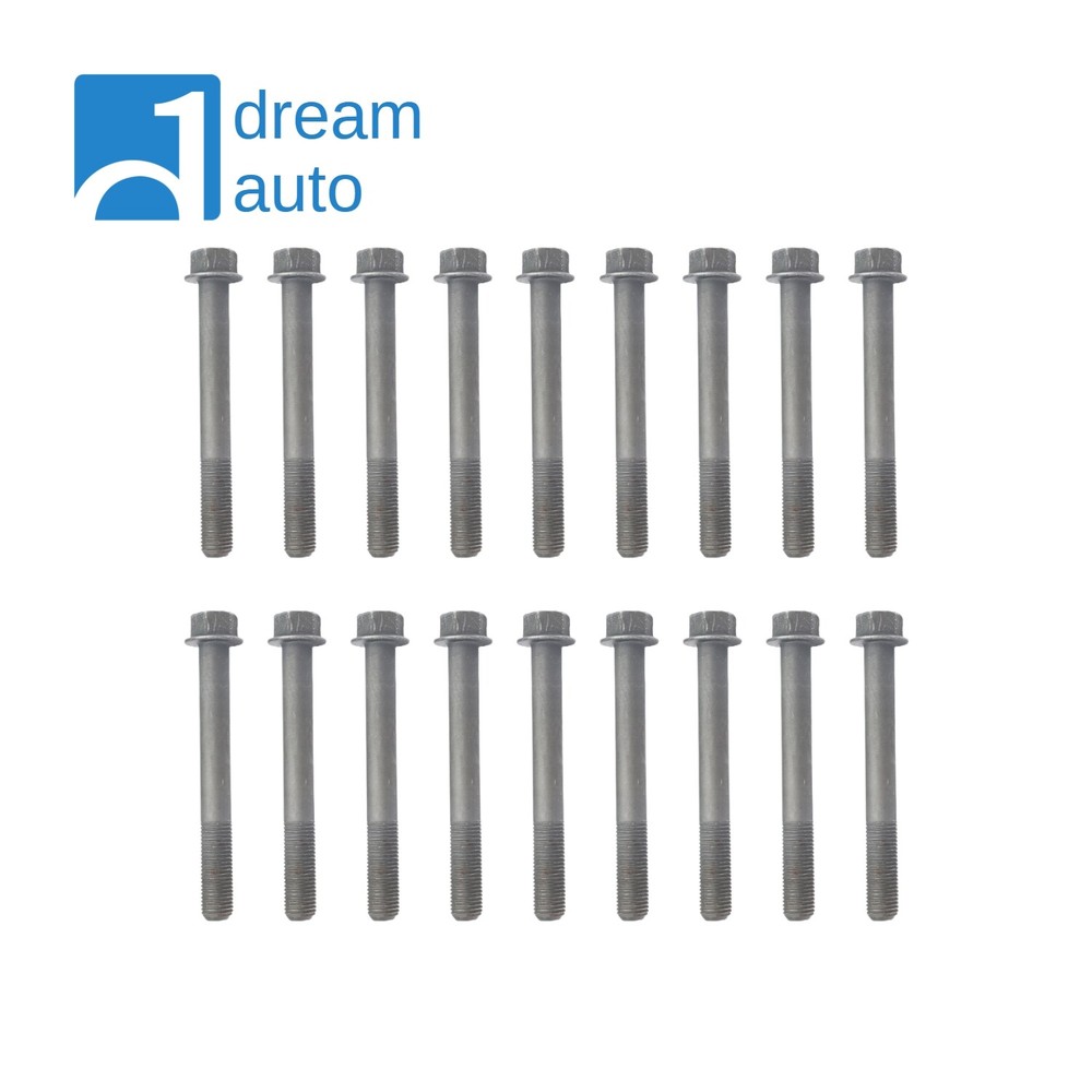 18Pcs Cylinder Head Bolt for Kubota Engine V2403 V2203 V2003 V1903 19013-03450