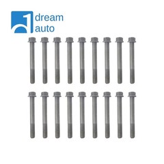 18Pcs Cylinder Head Bolt for Kubota Engine V2403 V2203 V2003 V1903 19013-03450