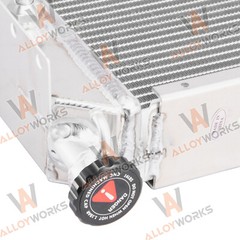 4-Row Aluminum Forklift Radiator For Hyster Yale Models AT Part # 1329169