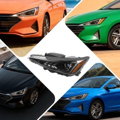Headlight Assembly 2019-2020 Hyundai Elantra SE SEL Halogen Left Driver Side