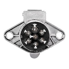Implement Light Socket – 7 Pin Fits Case IH Fits Ford Fits Massey Ferguson Fits