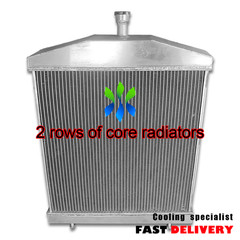 2 Rows Aluminum Radiator for Lincoln Welder 200 250 AMP SA200 SA250 G1087 H19491