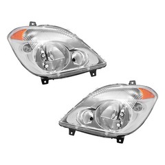 1 Pair* Headlight For 07-13 Dodge/Mercedes/Freightliner Sprinter 2500 3500