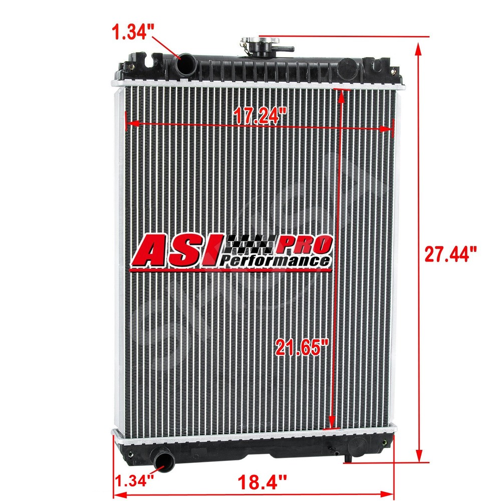 3 Rows Tractor Radiator For 2014-on Kubota L47 L4760 L5040 L5740 L5460 L5060