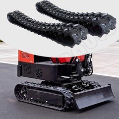 Two Tracks 180*72*37mm Size for China Mini Excavator 2 Pcs Tracks