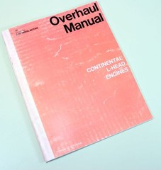 Continental L-Head F244 F245 Engine Motor Service Repair Owners Operators Manual