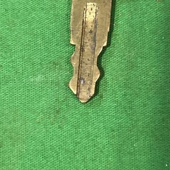 Vintage Brass OEM Caterpillar CAT 5P8500 Key Do Not Duplicate