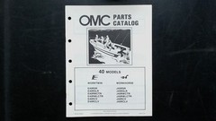 OMC Workhorse Worktwin Parts Catalog 393500 1982 40 Models Outboard