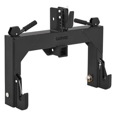 Quick Hitch 3 Point With 2″ Receiver For CAT 1 Tractor 5-Level Adjustable Bolt