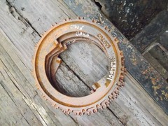 1 USED 109787 STEEL / CAST IRON Dearborn Ford PLANTER Seed PLATE