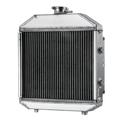 #SBA310100211 Aluminum Radiator with Cap For Ford 1300 Compact Tractor