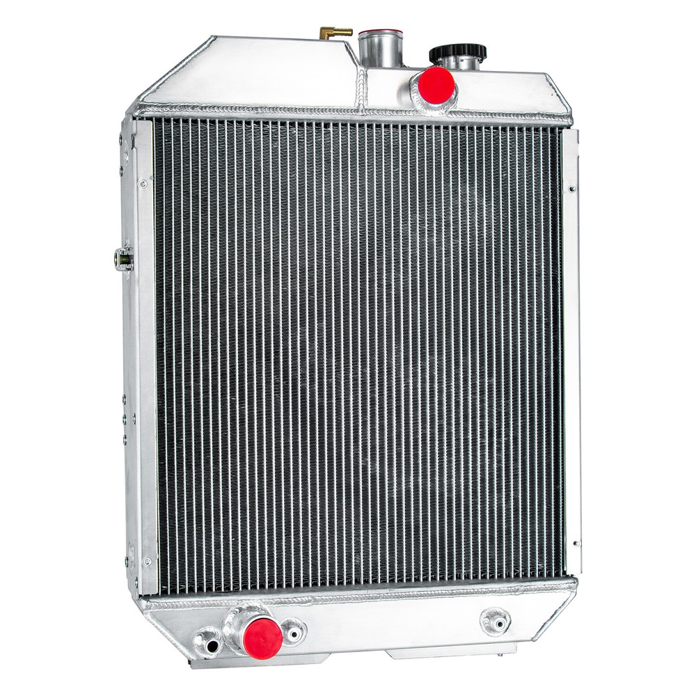 4 Row Radiator 82015103 Fit Ford New Holland 5640/6640 7740 TS80 Ts90 Ts100+
