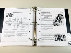 Service Manual fits John Deere 650 750 Tractor Repair Shop Technical Book