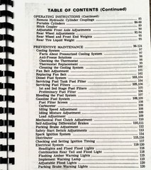 Case 970 Tractor Operators Manual Owners Book Maintenance Starting w/ 8693001-