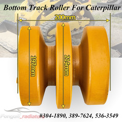 YELLOW Bottom Roller Track Roller Fit CATERPILLAR CAT 289D UNDERCARRIAGE
