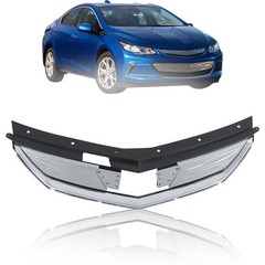 Silvery Black Front Grille Upper Replacement 2016-2019