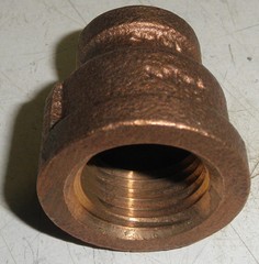 1/2″ X 1/4″ NPT Brass Reducer 4730-00-189-3030 MS14306-3V WW-P-460 Threaded B…