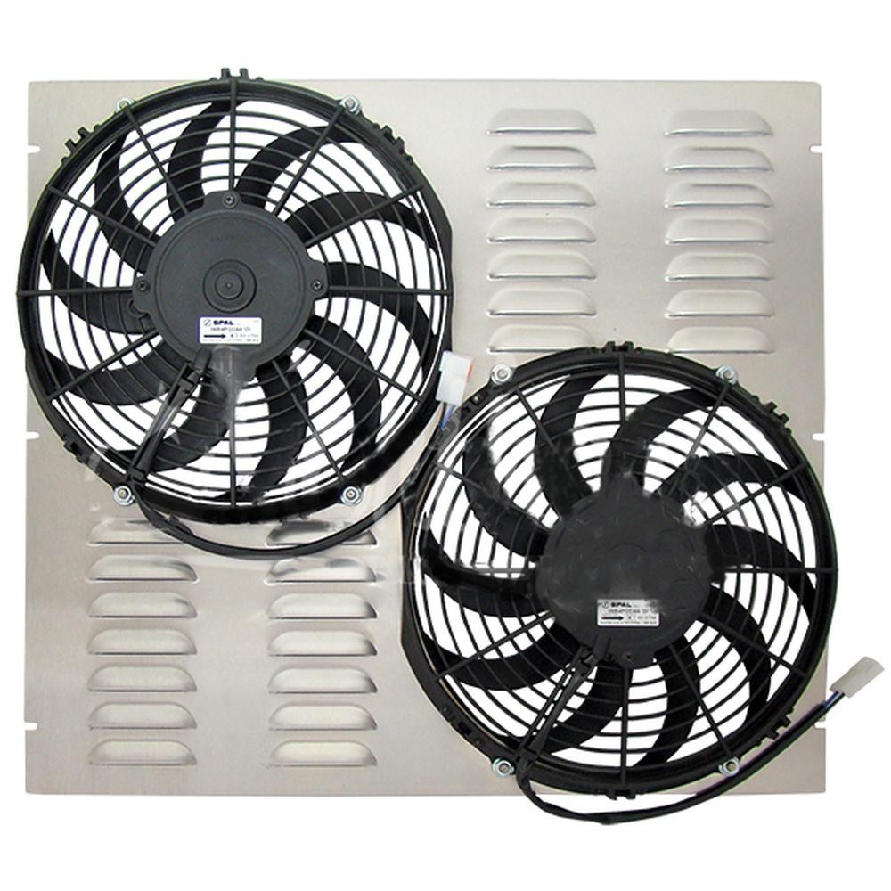 Z41041 Dual 11″ Electric Fan & Shroud -19 1/2 x 21 5/8 x 1 3/4